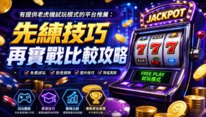 有提供老虎機試玩模式的平台推薦：先練技巧再實戰比較攻略