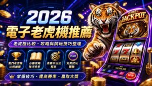 2026電子老虎機推薦：老虎機比較、攻略與試玩技巧整理