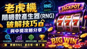 老虎機隨機數產生器（RNG）破解技巧與中獎攻略分享